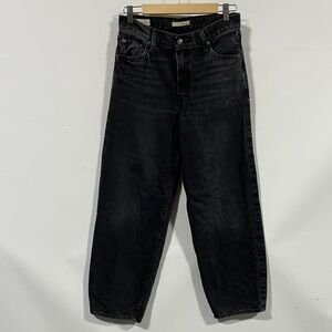 Levi’s premium baggy dad Relaxed Fit Women's Black Jeans